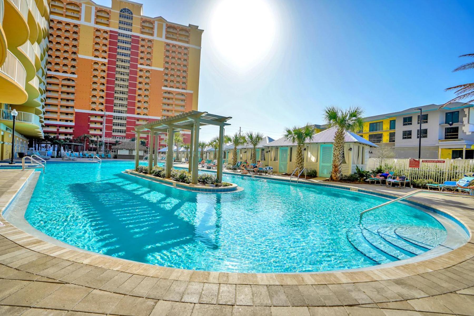 Calypso 3 Luxury Beach Vacation Sleeps 8 Aparthotel Panama City Beach Bagian luar foto